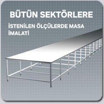 BÜTÜN SEKTÖRLERE MASA İMALATI