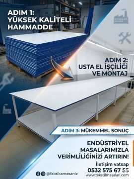 montaj çalışma masaları