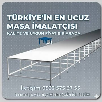 ambalaj paketleme masaları