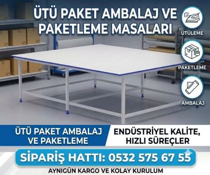 ÜTÜPAKET  MASALARI
